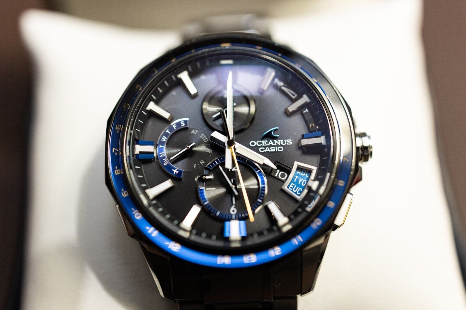 Casio OCEANUS OCW-T200S-1AJF Solar Radio Wave Japan Made for $293 for sale  from a Trusted Seller on Chrono24