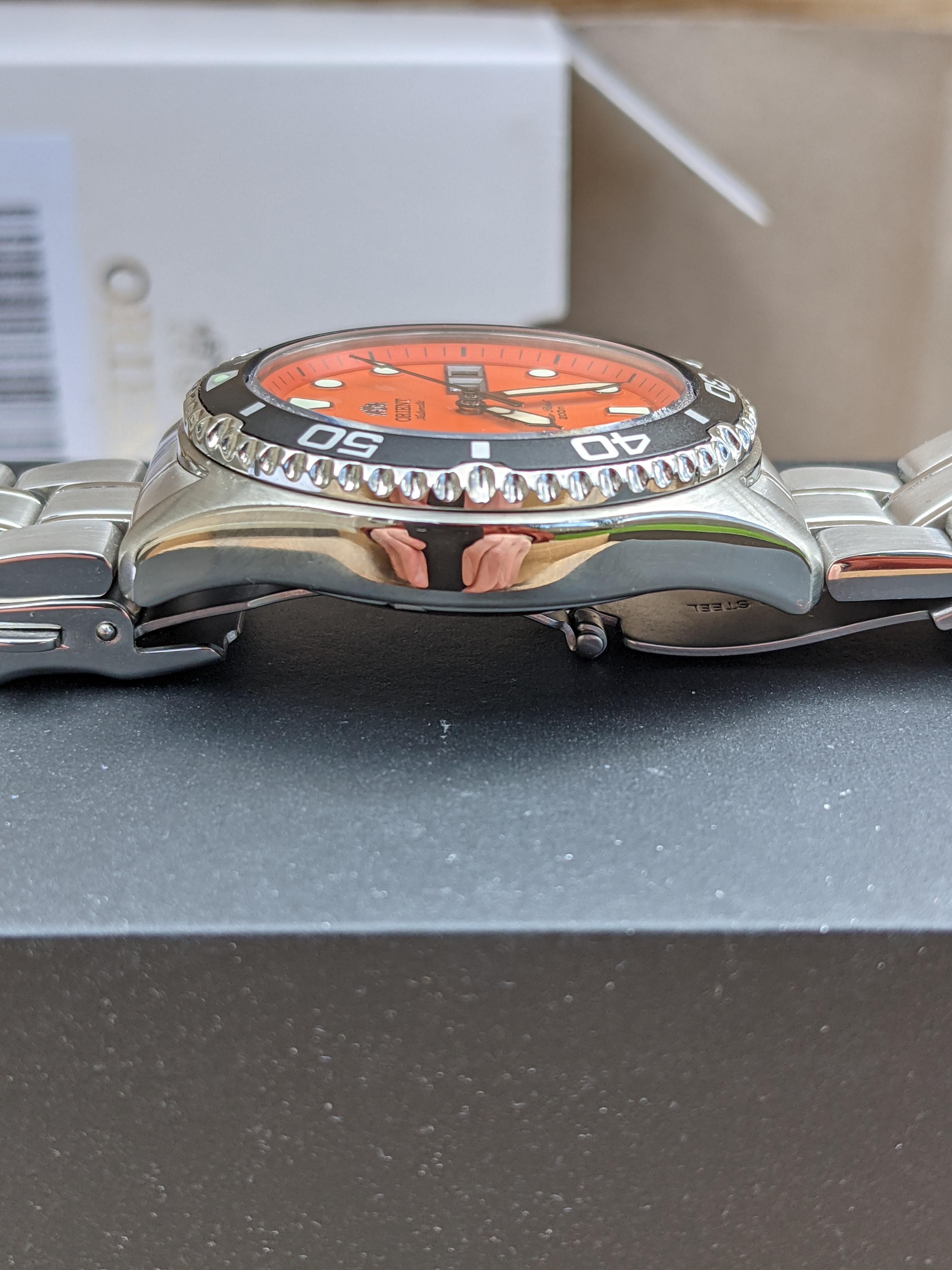 Orient ray best sale raven 2 orange