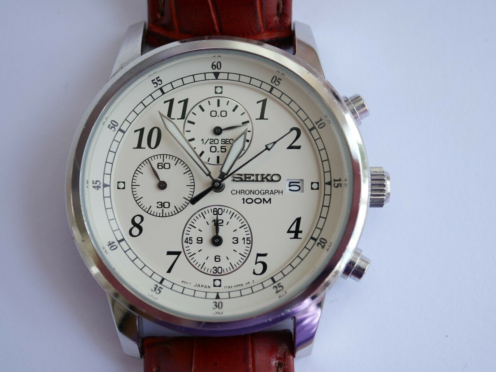 SEIKO CHRONOGRAPH 7T92-0LT0 MENS WATCH | WatchCharts Marketplace
