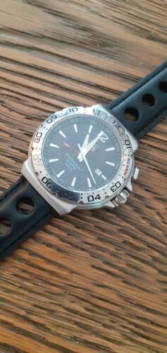 MENS TAG HEUER FORMULA 1 F1 ALARM PROFESSIONAL WRISTWATCH WAC111A