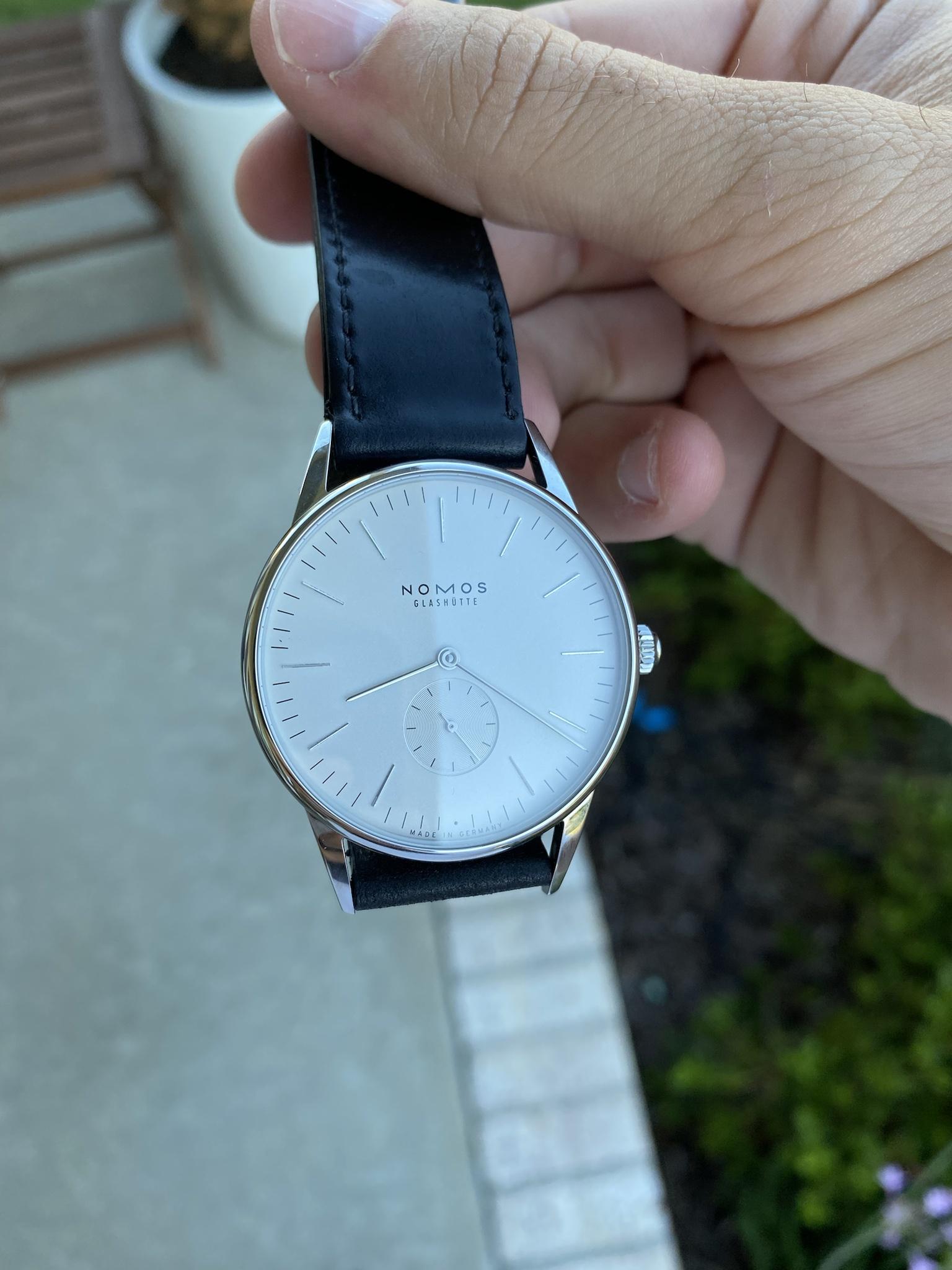 Nomos Orion 38 Nomos 38mm Watch Nomos Orion 38 Mechanical Night