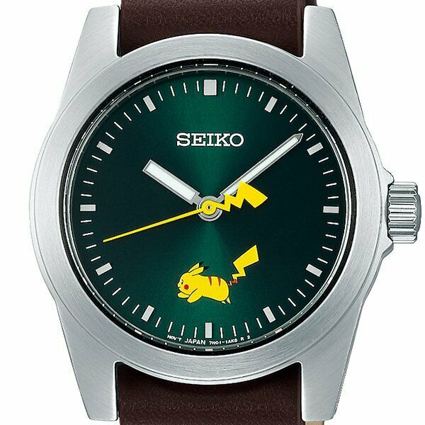 Seiko Selection Pokemon Special Model Pikachu SCXP177 Dark Brown