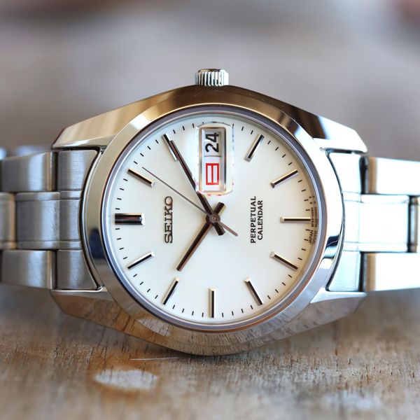 1999年12月製 セイコースピリットSBQL001 パーペチュアルカレンダー Seiko Perpetual Calendar HAQ SBQL001 Price as of July 2026