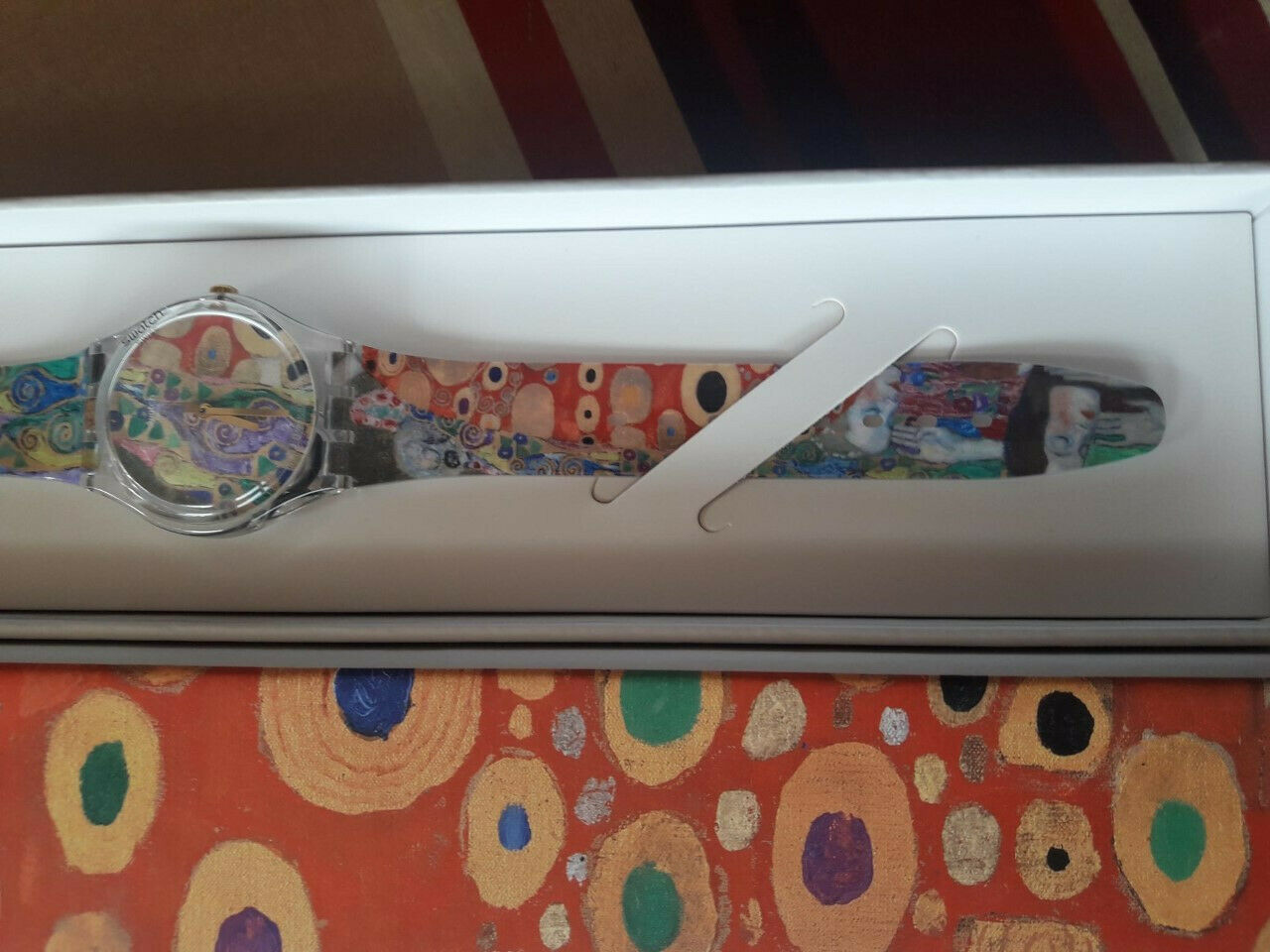 Watch swatch hope II by gustav klimt. moma edition. gz349