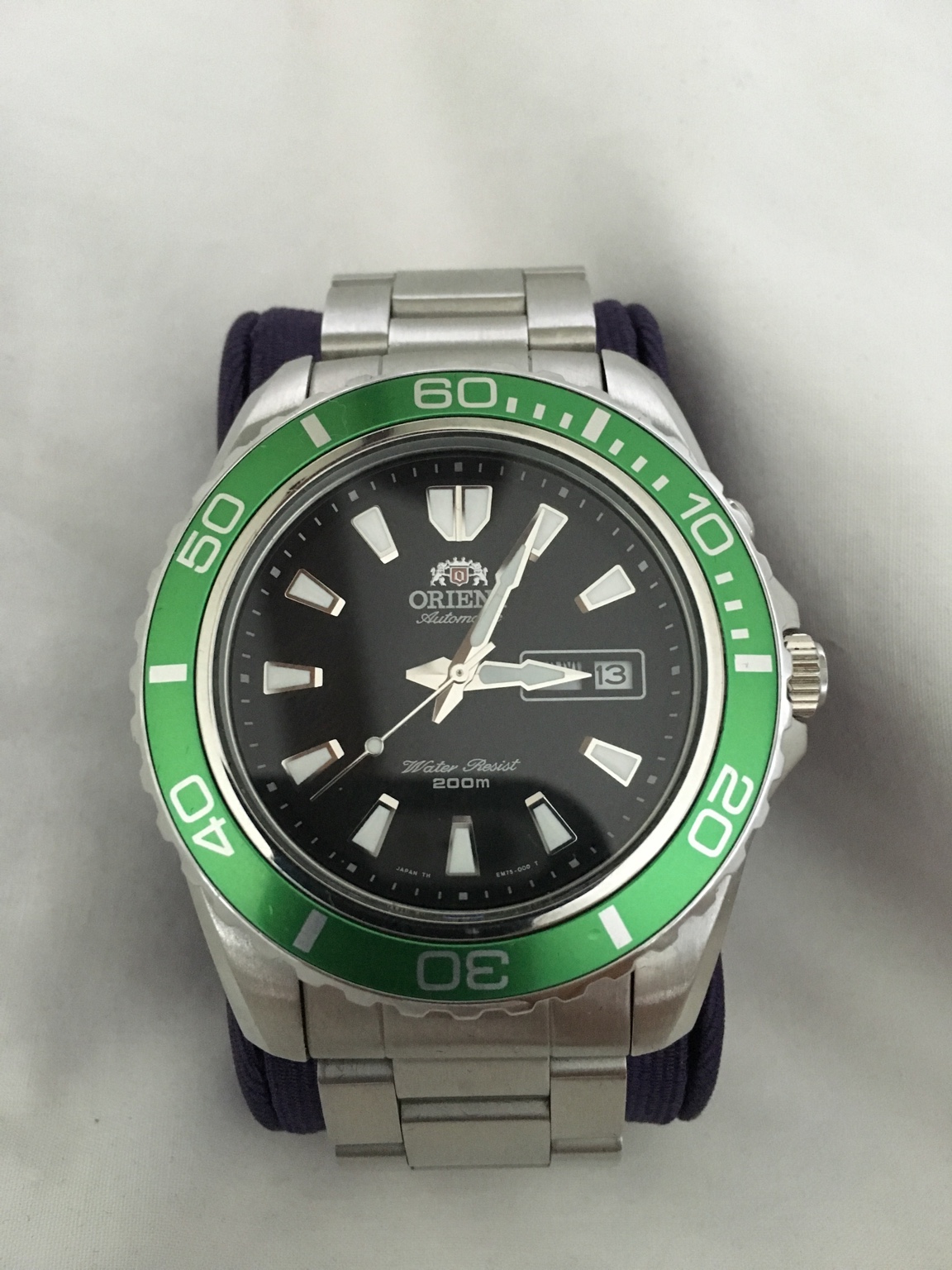 Orient best sale mako green