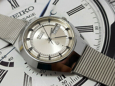 RARE SEIKO QUARTZ QT GREEN DIAL 3803-7000 KANJI GENTS 