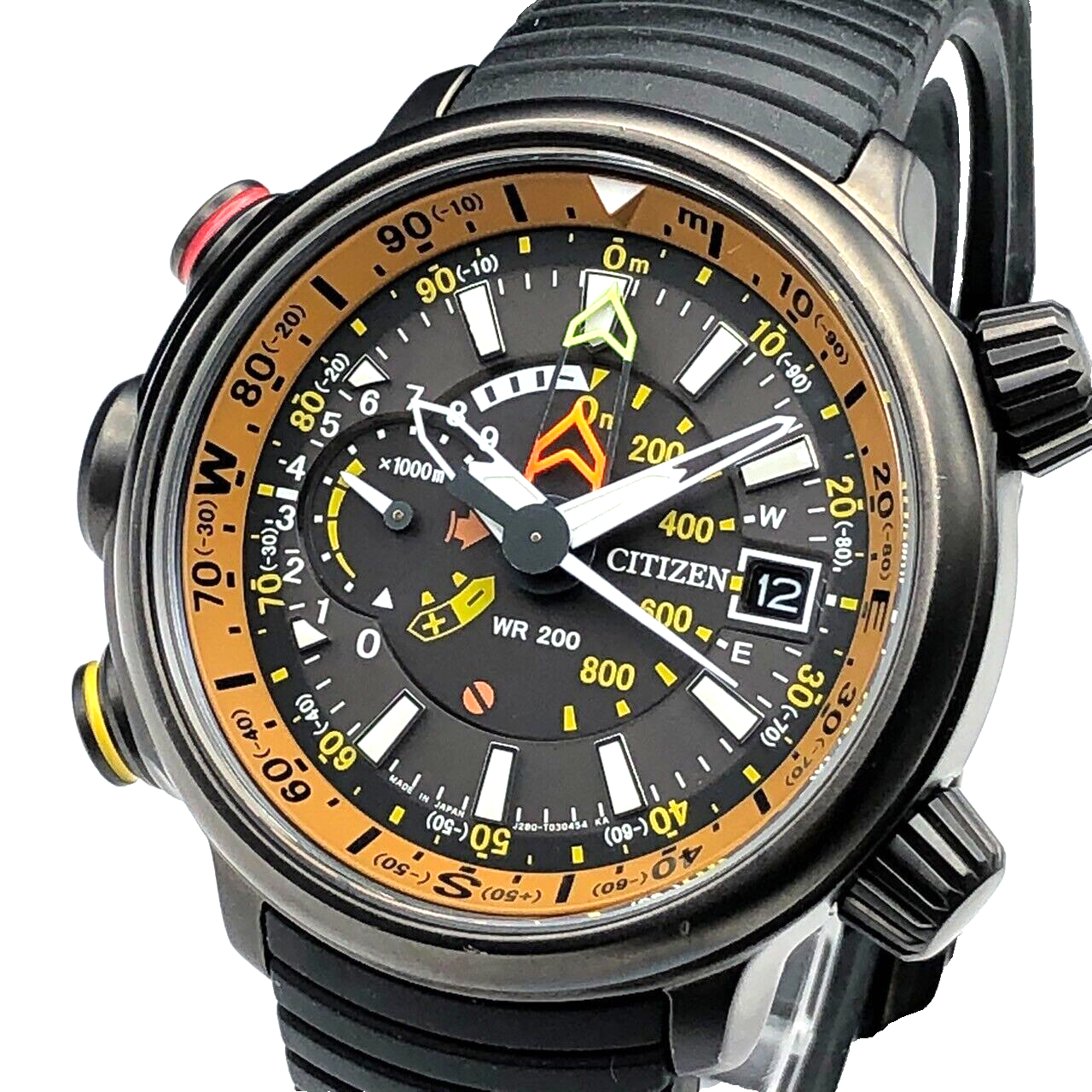 Citizen eco-drive Promaster Altichron J280-T019811 Titanium Black