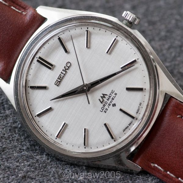SOLD Seiko Lord Matic, Vintage, 5601-9000, Linen Dial | WatchCharts
