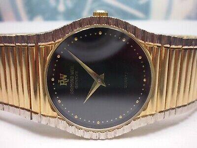 Rw raymond weil on sale geneve 18k gold