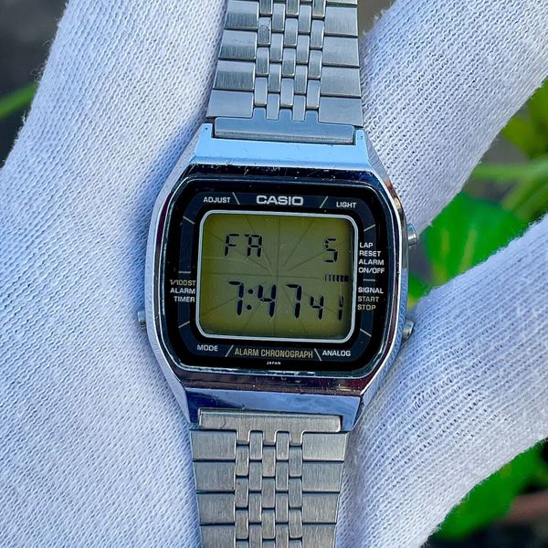 マ*ン様 CASIO A201 aa-81 黒文字盤 Blue thunder 2c781f7b-e6d8-45b7-a864-
