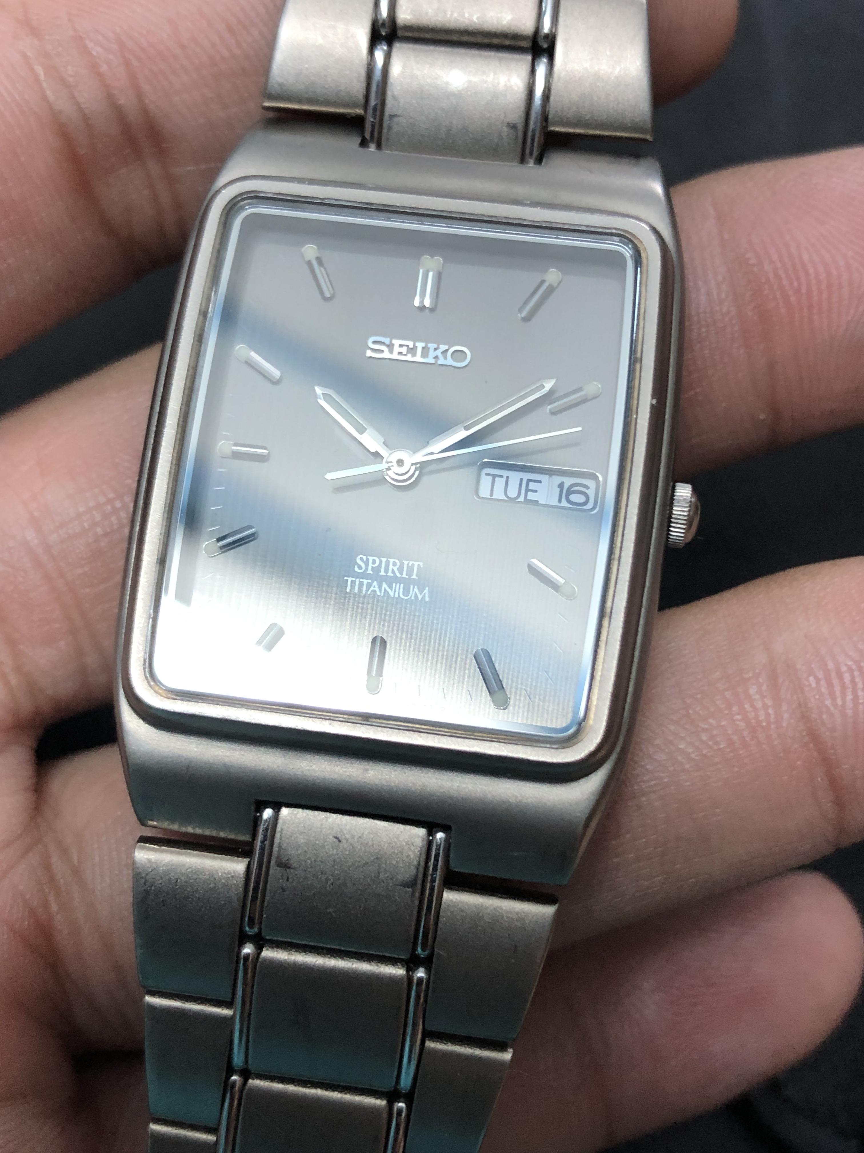 WTS] Seiko Spirit Titanium. 7N33-5A30. Case made in France. Circa ...