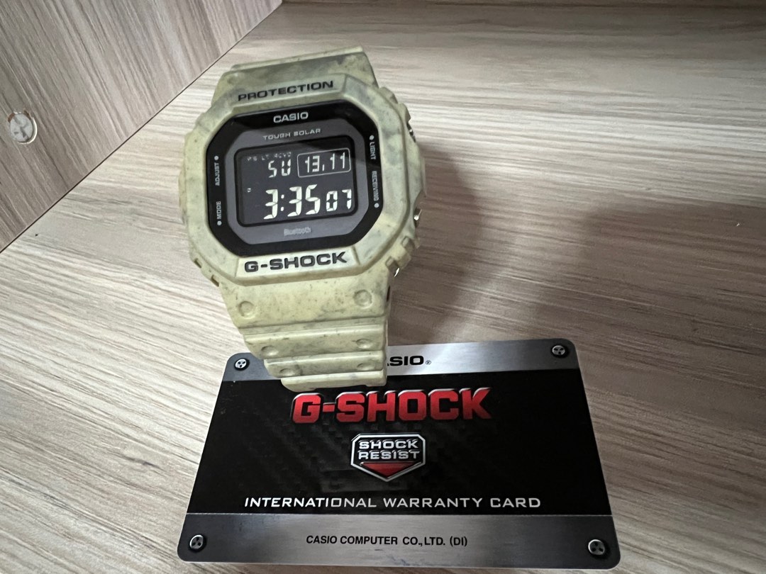 Clearance - NEW-CASIO G-SHOCK GW-B5600SL-5JF SAND LAND Light Brown