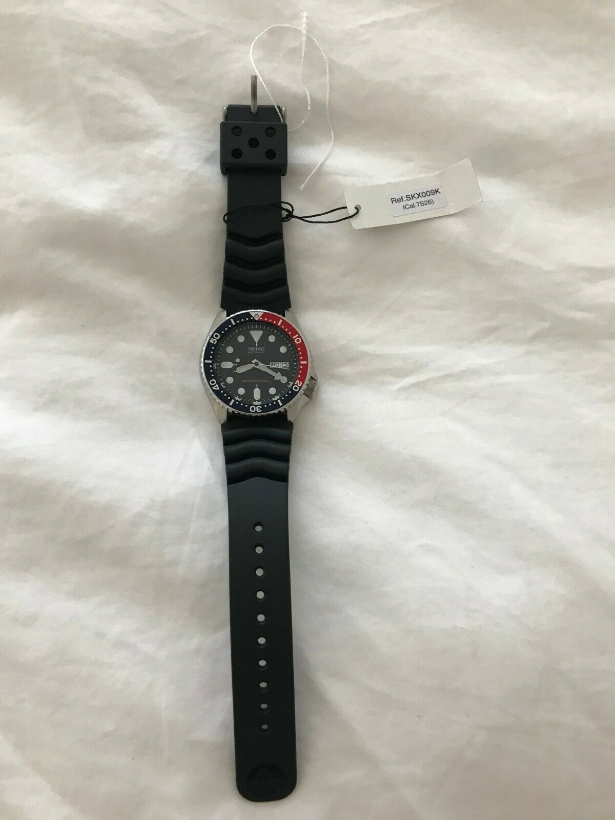 seiko divers automatic deep blue dial mens watch skx009k1
