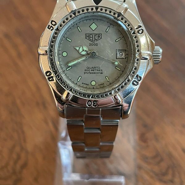 TAG Heuer ヴィンテージ時計 Vintage Tag Heuer 2000 1980's Professional Diver Swiss Womens
