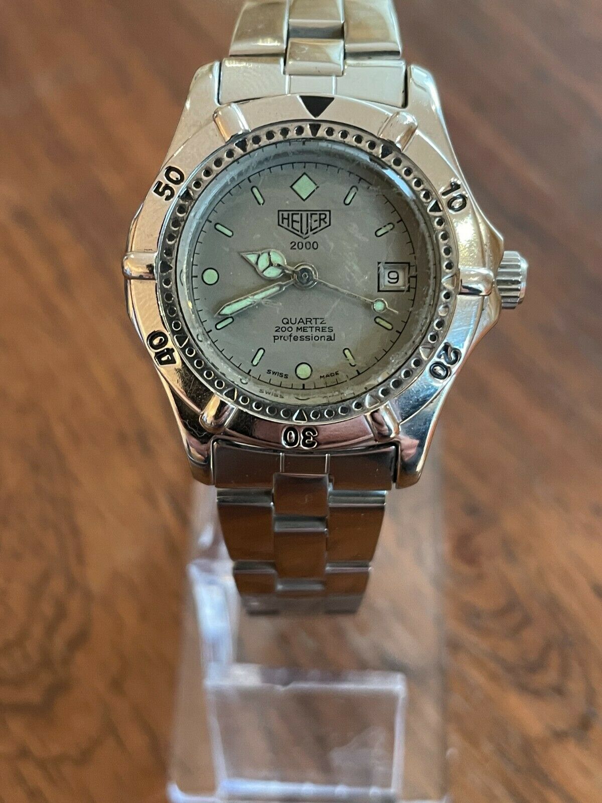 Vintage Tag Heuer 2000 1980 s Professional Diver Swiss Womens