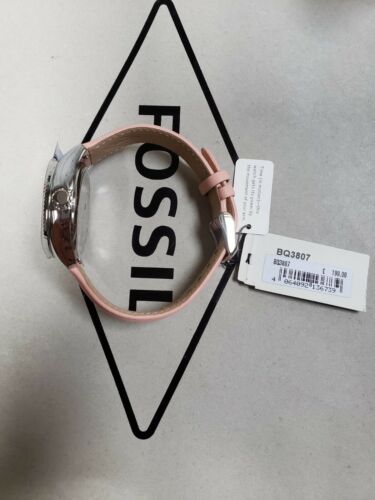 Fossil Rye Automatic Pink Leather Watch BQ3807 | WatchCharts