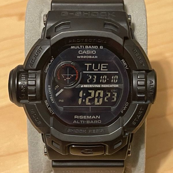 [WTS] Casio G-Shock GW-9200MBJ-1 Men in Matte Black Riseman Tough Solar ...