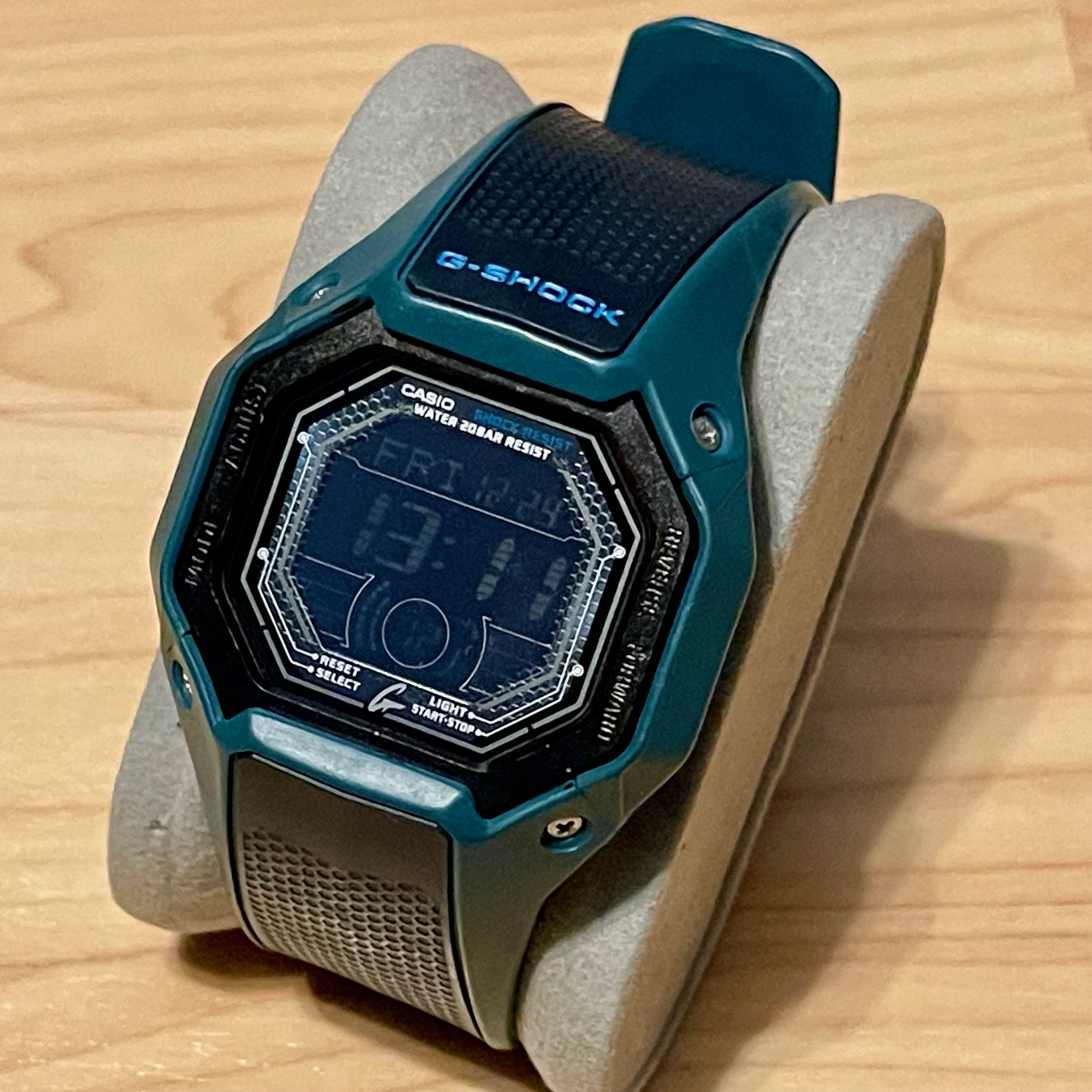 WTS Casio G Shock G 056 2 Vintage Slim Polygon Teal Blue Black