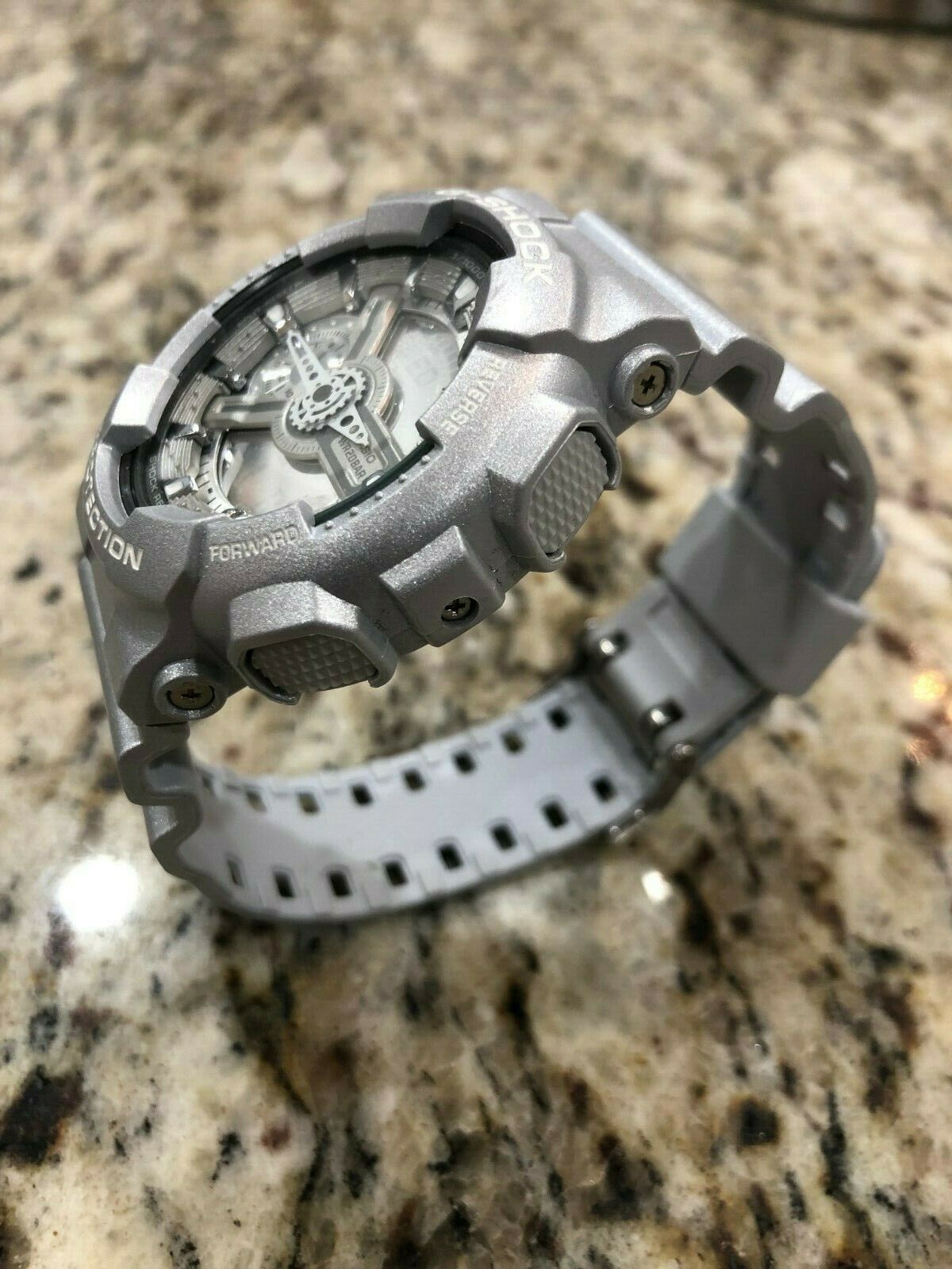 GA-110BC-8A Brand New G SHOCK X-Large Analog Digital GA110 Silver