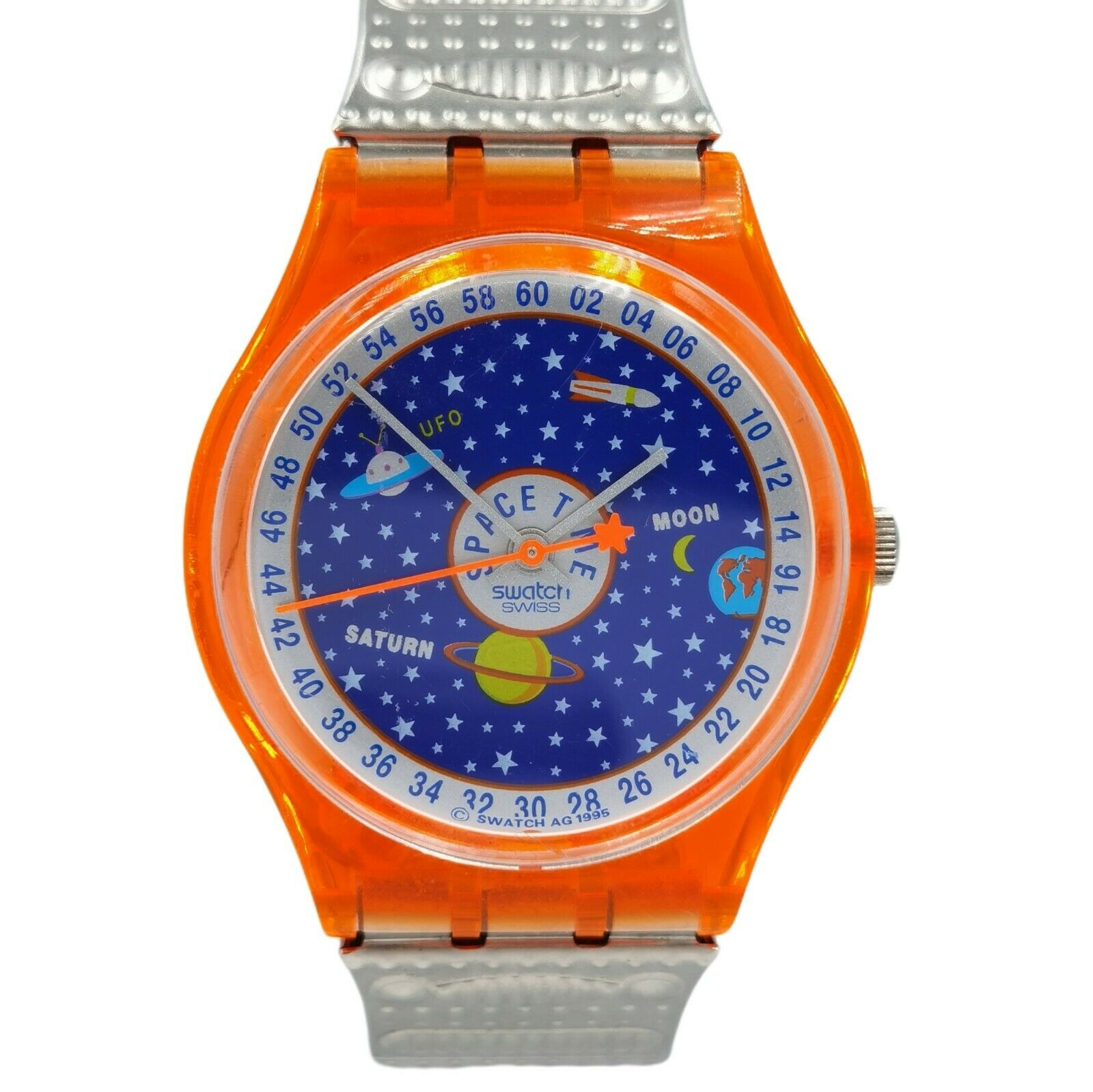 SWATCH - SPACE TIME - 1995 - GR131 - STARRY SKY - WRISTWATCH 