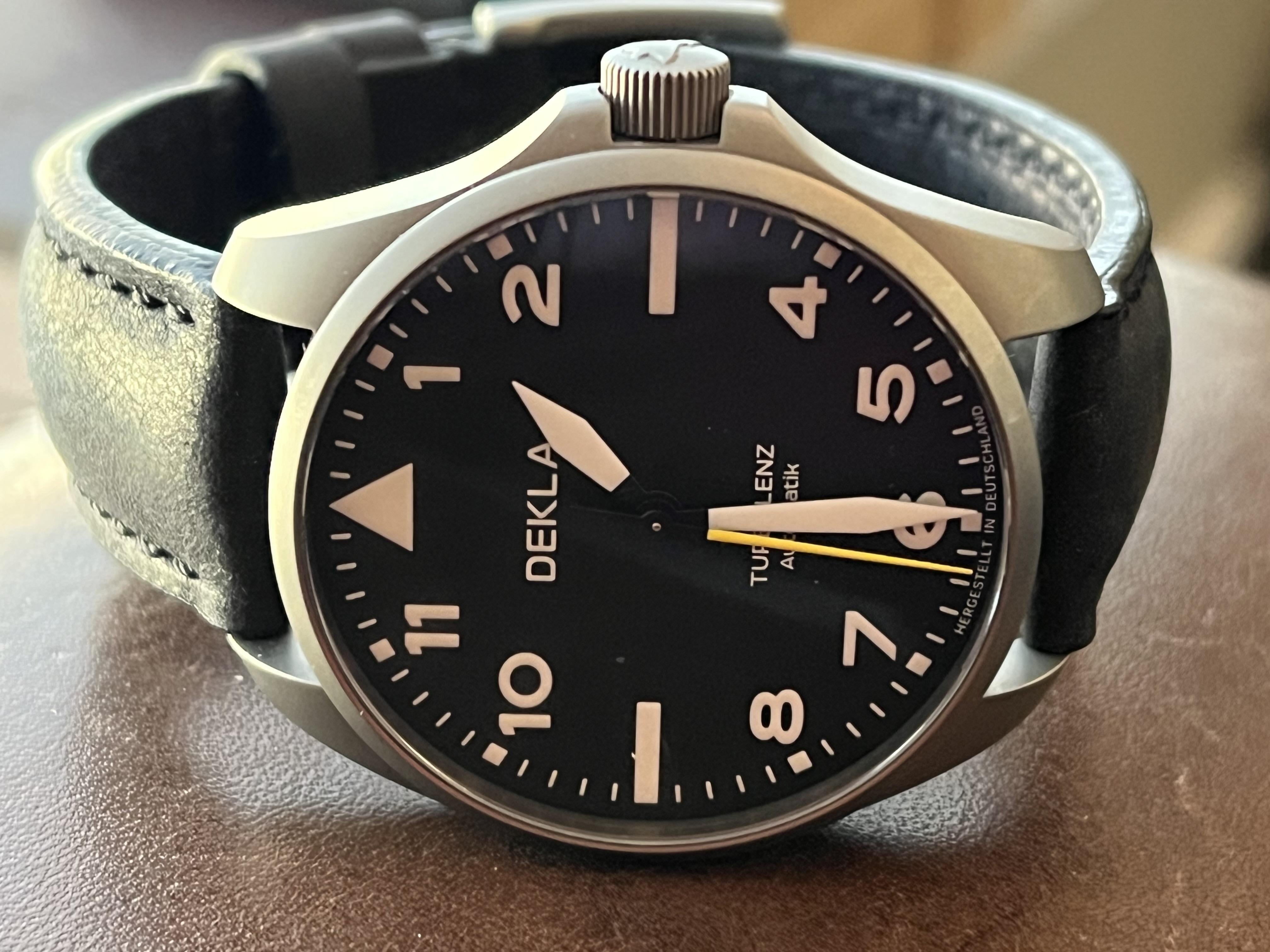 WTS] Dekla Turbulenz V4 - 40mm - German Watch (Reduced