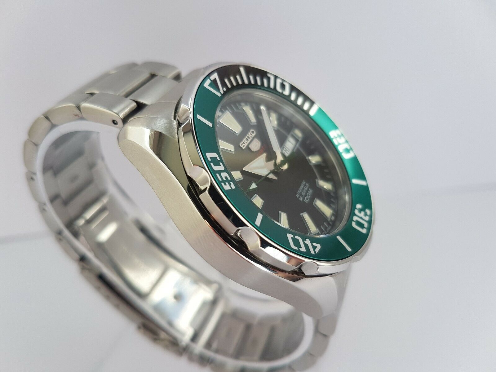 SEIKO 5スポーツ 4R36-06R0 Near MINT SEIKO 5 Sports Automatic Watch Navy Blue Dial