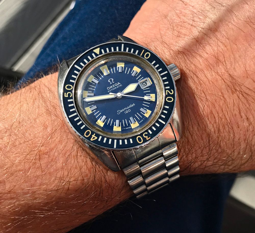 Seamaster 120 hotsell deep blue