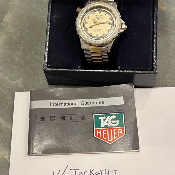 [WTS] Heuer Airline GMT Pre Tag Heuer Price Reduction WatchCharts