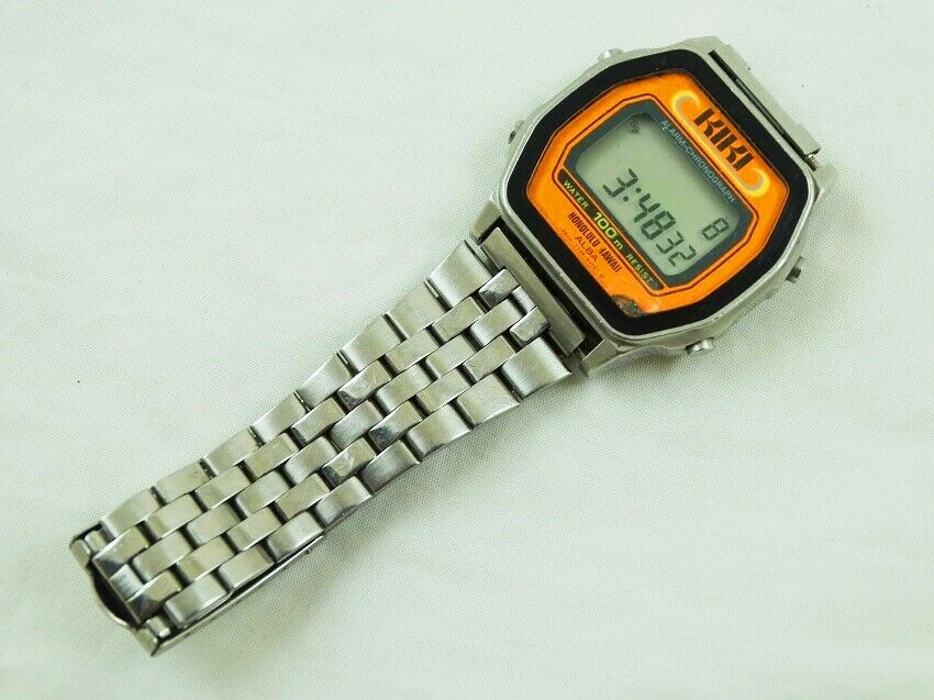 レア　ALBA SEIKO KIKI ダイバー　時計 HAWAII 水深100m 2025年最新】alba kiki 時計の人気アイテム - メルカリ