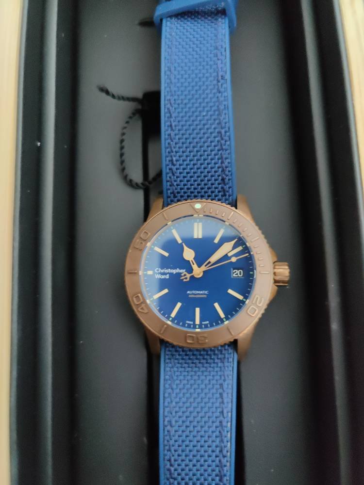 For Sale Christopher Ward C60 Bronze 38mm WatchCharts Marketplace