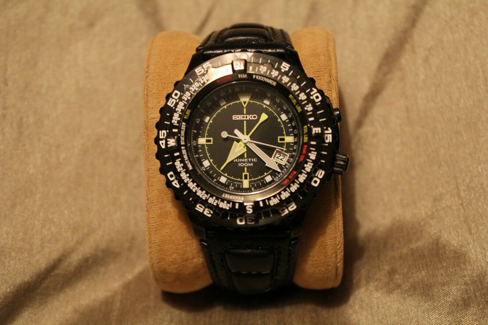 Seiko Kinetic Pilot Watch 5m62-0cA0 | WatchCharts Marketplace