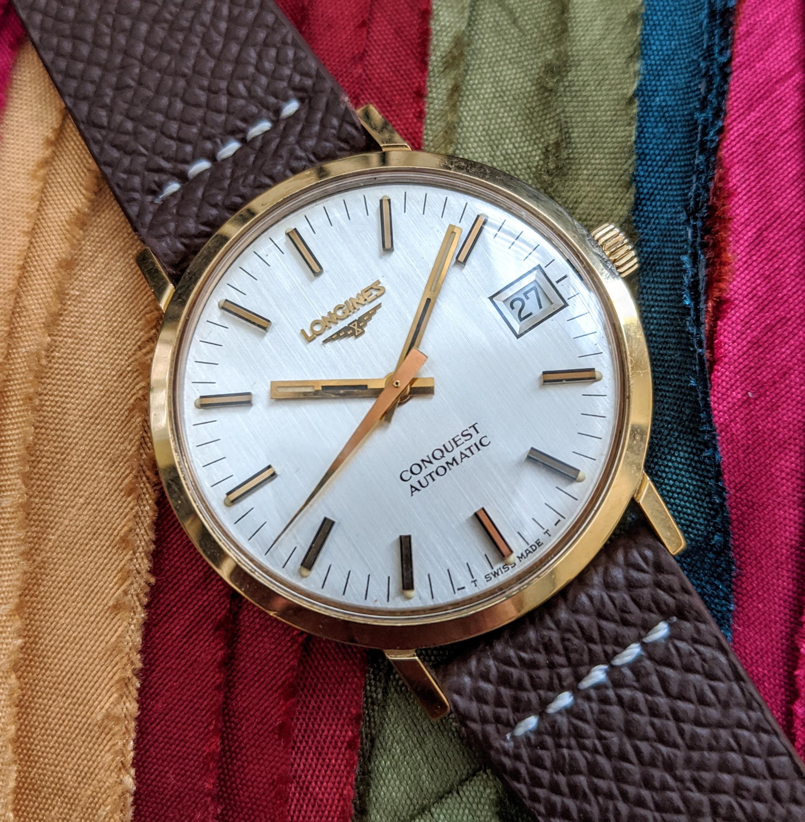 WTS Vintage LONGINES Conquest Automatic ref. 1503 1 High Beat cal