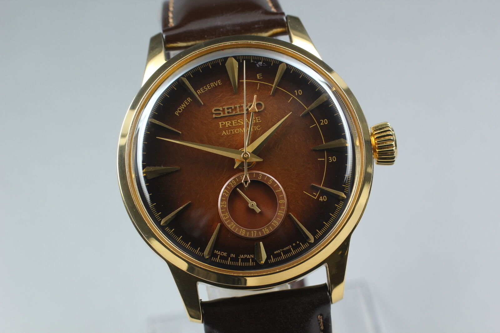 ジ*茶様 SEIKO4R57-00M0SARY136プレサージュLIMITED自 MINT] Limited Edition SEIKO PRESAGE 4R57-00M0 SARY136 Automatic