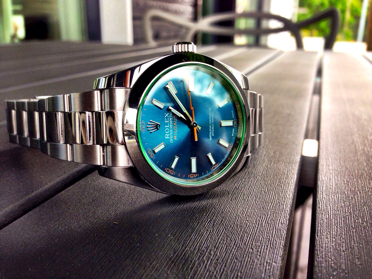 milgauss z blue