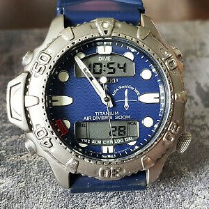RARE CITIZEN PROMASTER AQUALAND AIR DIVER DEPTH METER C500 AIDA