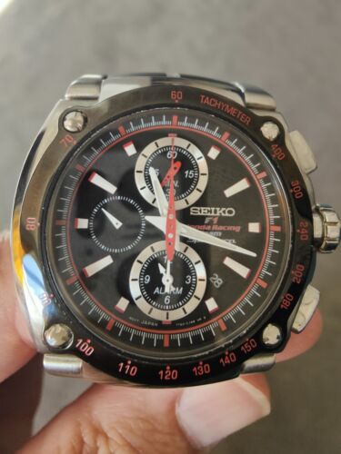Seiko Sportura Jenson Button F1 Honda Racing Team Watch Rare Seiko Sportura Jenson Button F1 Honda Racing Team Watch Rare