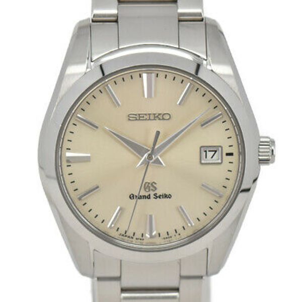 SEIKO GS Grand Seiko SBGX063 Silver Dial Quartz Men's Watch E#97885 ...