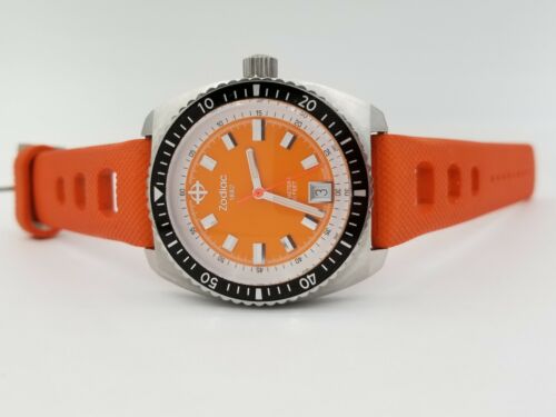 Rare Men's Zodiac SEADRAGON Z02202 100m Dive Watch Rare Men's Zodiac SEADRAGON Z02202 100m Dive Watch