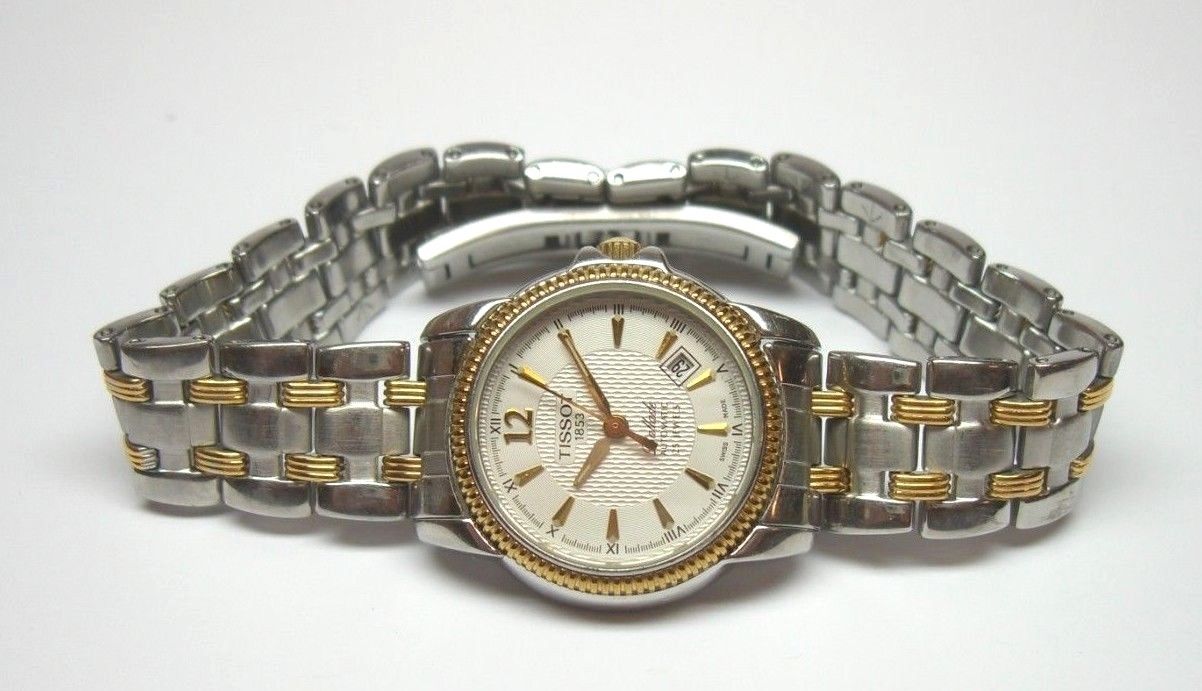 LADIES TISSOT BALLADE AUTOMATIC TWO TONE STAINLESS STEEL LADIES TISSOT BALLADE AUTOMATIC TWO TONE STAINLESS STEEL