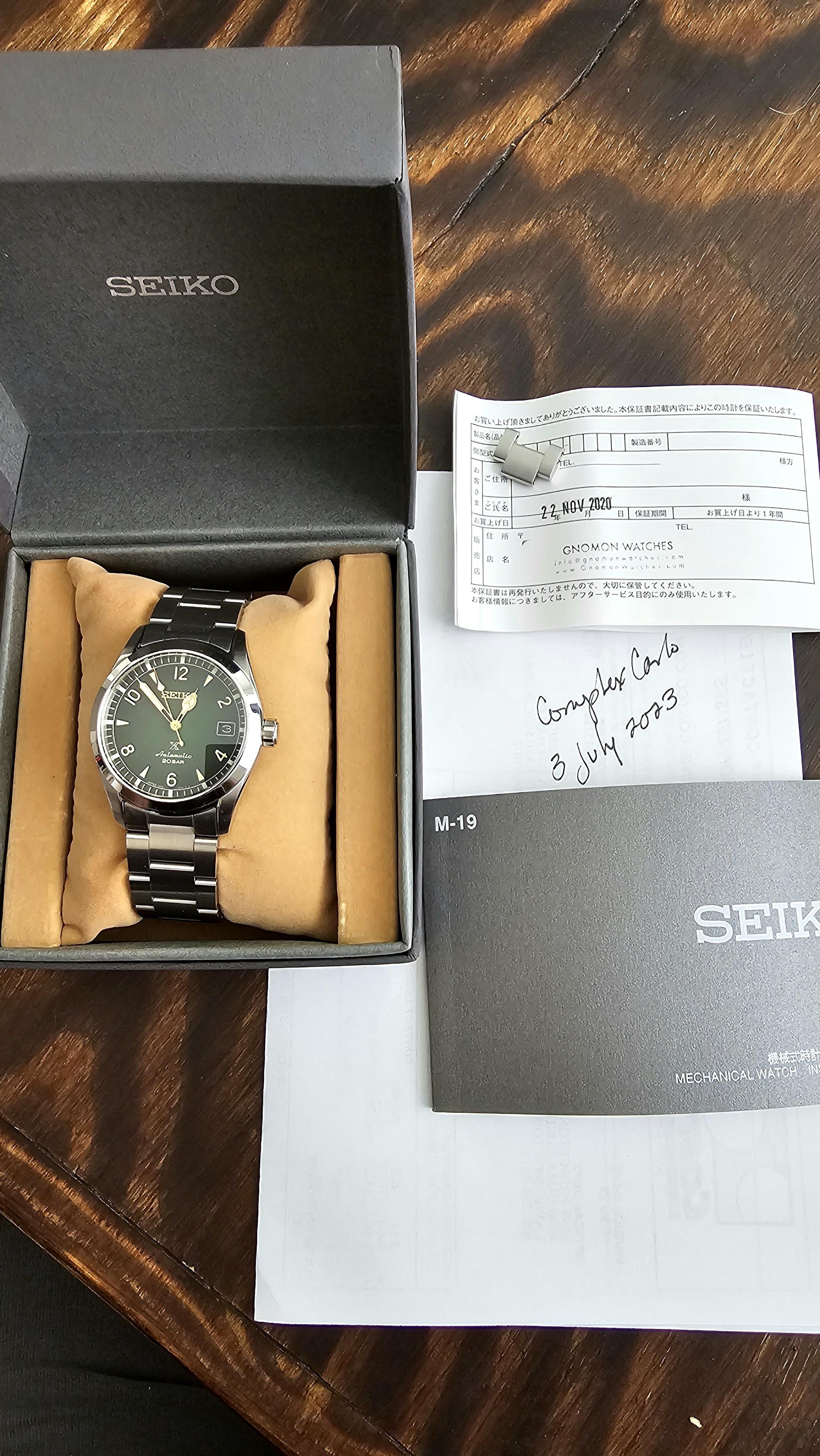 Seiko sbp155 hot sale