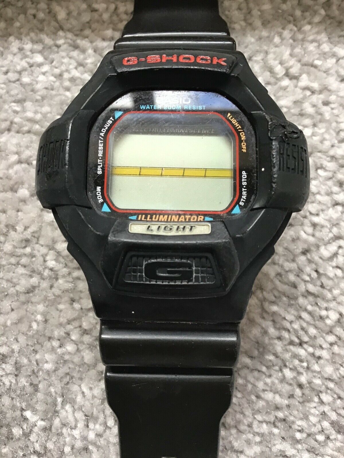 Vintage Black Casio G Shock DW 8040 Watch | WatchCharts Marketplace