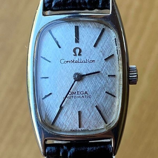 Omega Constellation Watch Automatic 18mm Womens Silver Dial Swiss Made ...