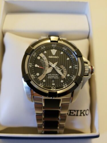 Seiko Velatura Kinetic Direct Drive Men s Watch SRH005P1 WatchCharts