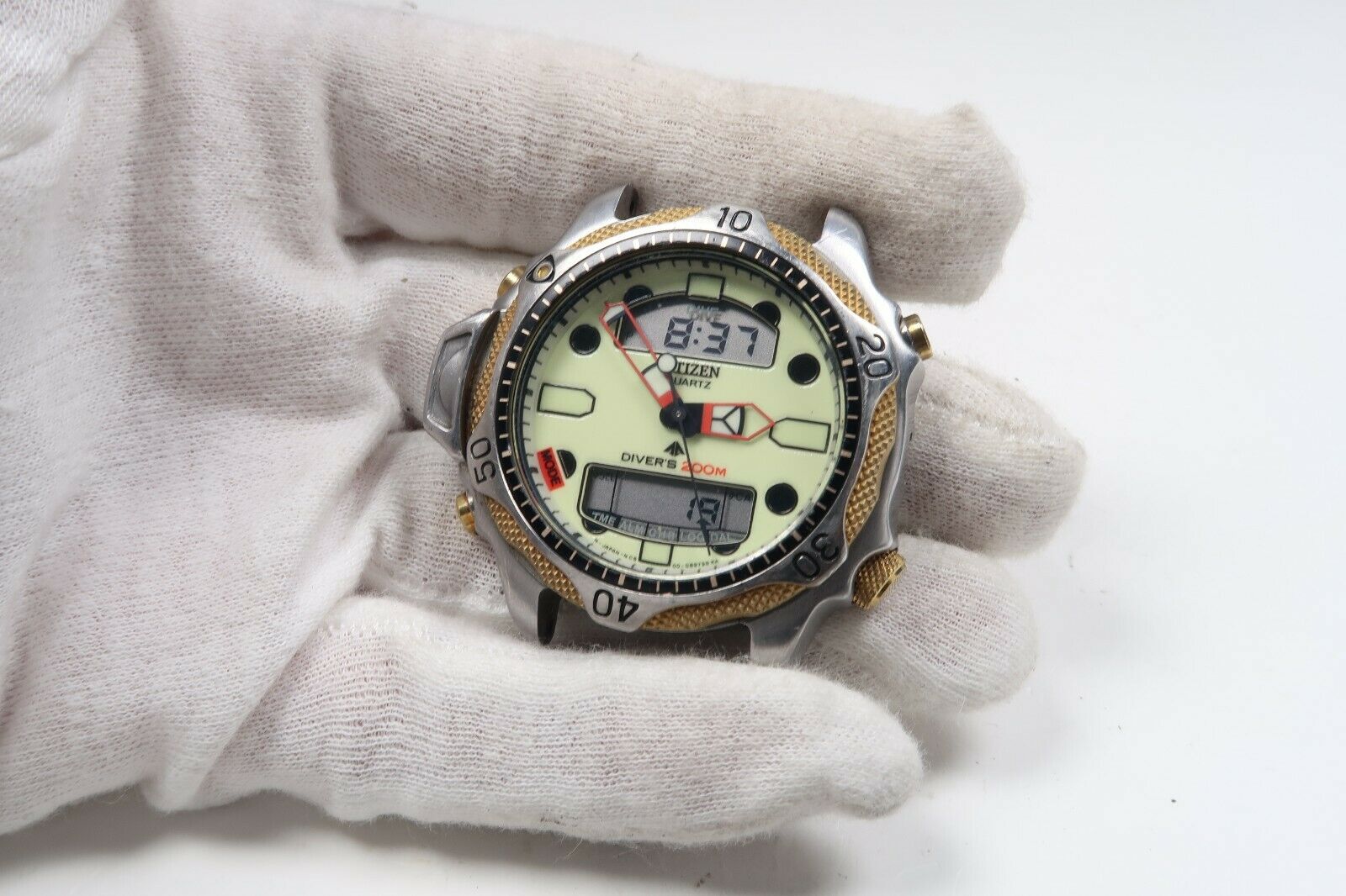 CITIZEN PROMASTER 200M DIVER C500-E80397 FOR REPAIR Watch Japan