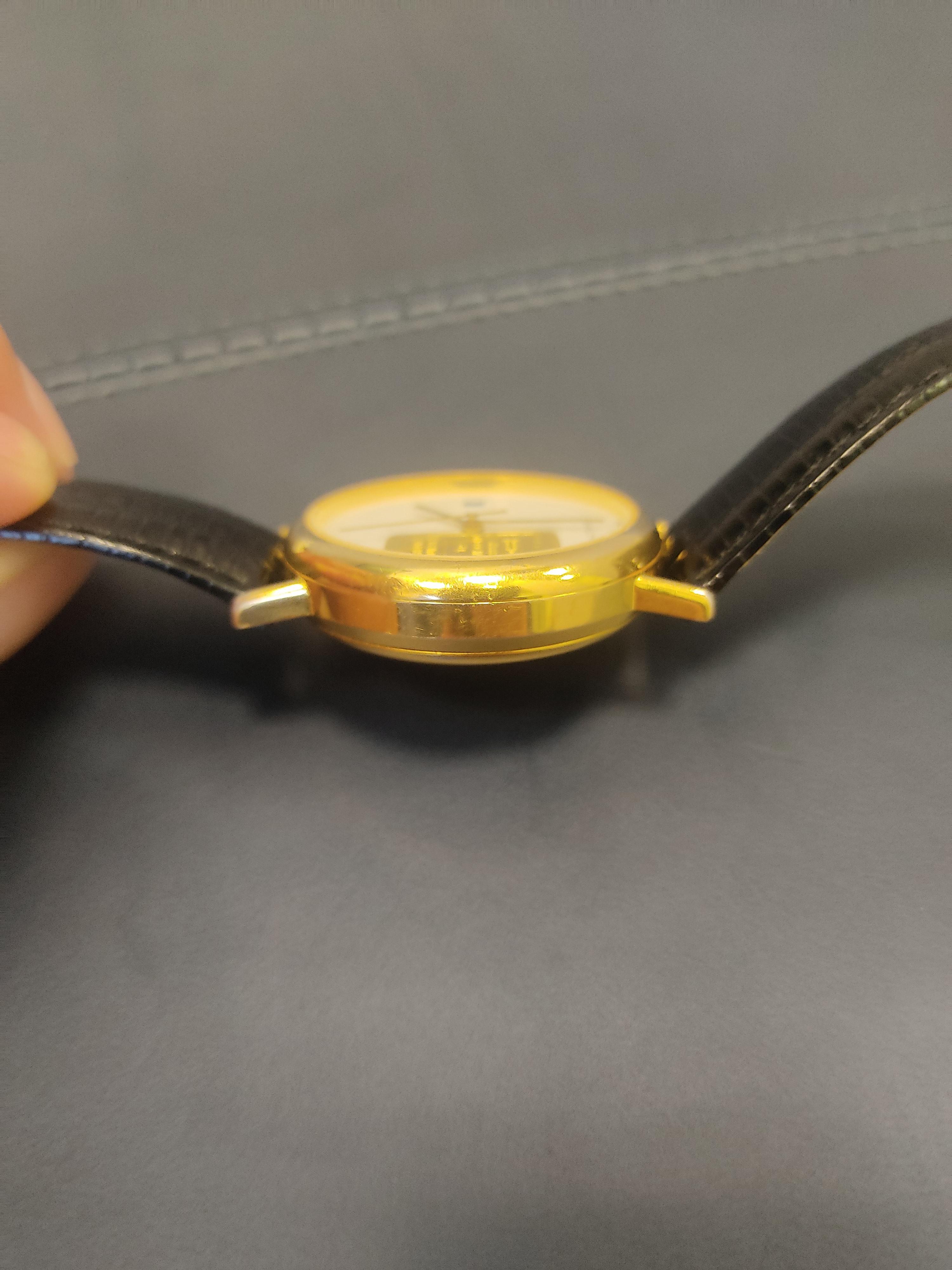 WTS] Credit Suisse 24k gold watch | WatchCharts Marketplace