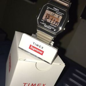 Supreme Timex Digital Watch *Silver* | WatchCharts