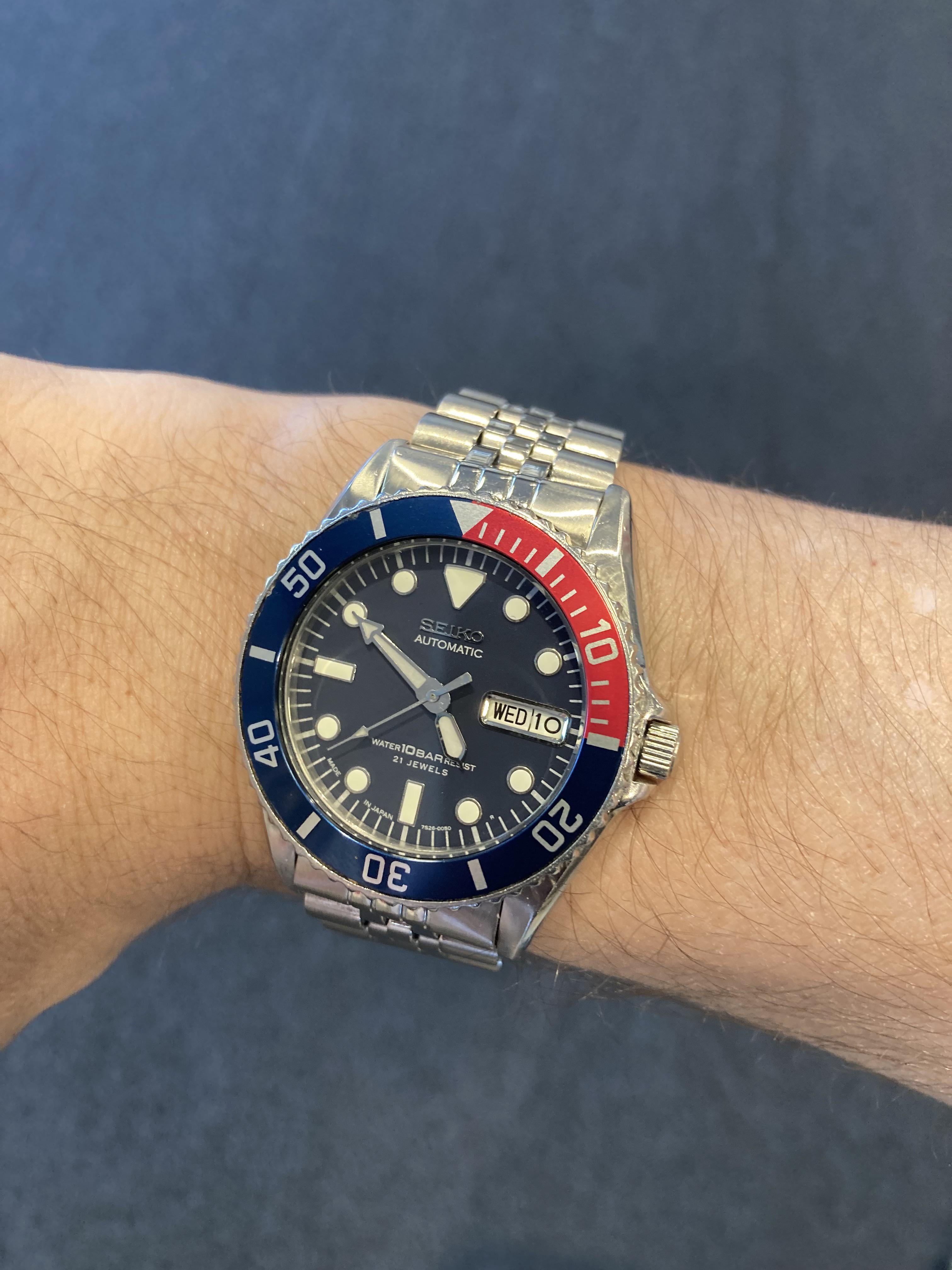 Montre Seiko SKX025 Japan - Reconditionnée Par Le Vendeur - Montre-bracelet Unisexe