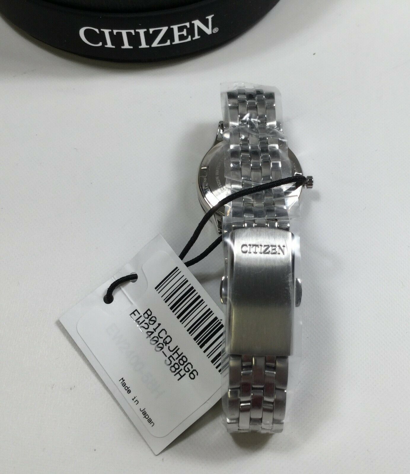 Citizen Women s Eco Drive Stainless Steel Watch With Sapphire Crystal EW2400 58H WatchCharts Marketplace