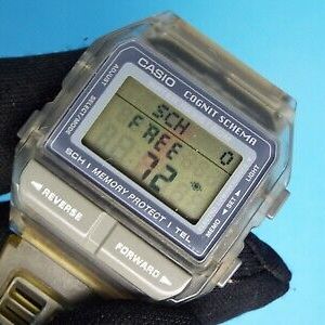 Rare CASIO Vintage Digital Watch EASTER ISLAND MOAI 1475 DB