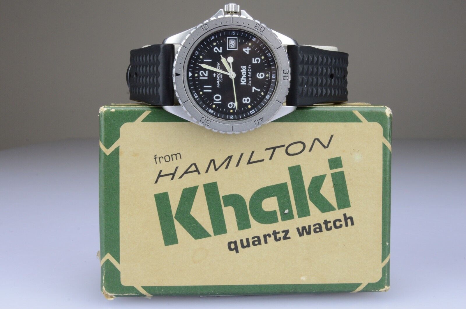 ハミルトン カーキサブ メンズ HAMILTON ハミルトンカーキサブ